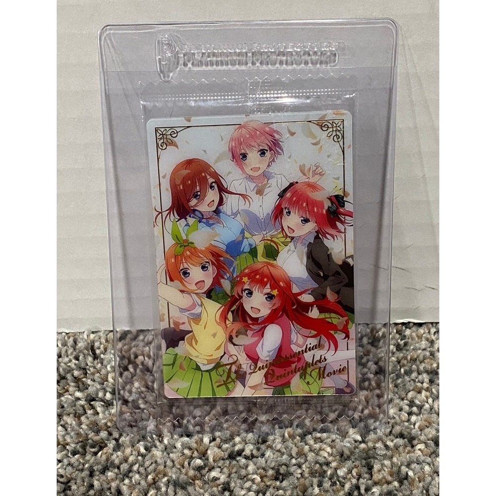 Bandai The Quintessential Quintuplets Movie Trading Card Anime Group Art 2657070